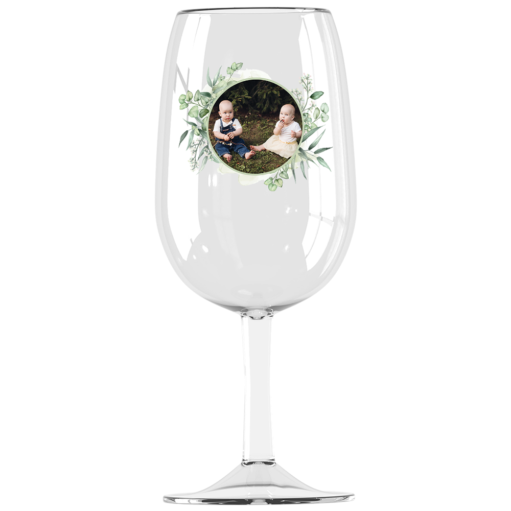 Verre à vin Syrah personnalisé bapteme
