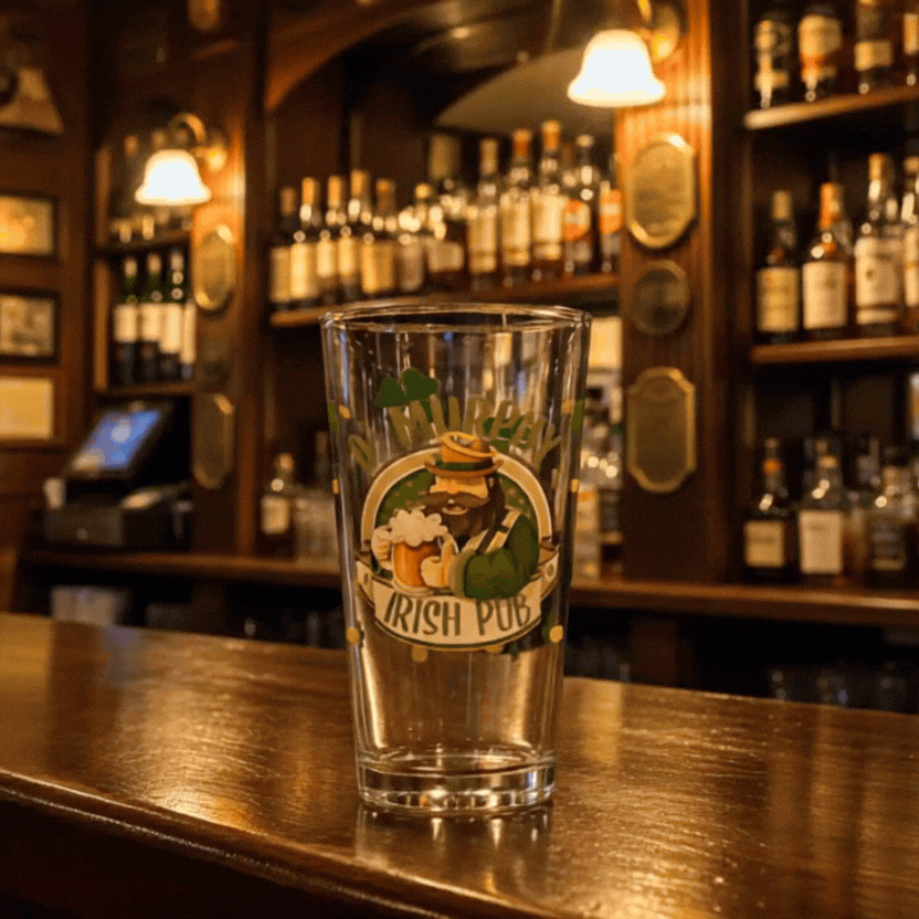 verre à bière personnalisé demi ambiance