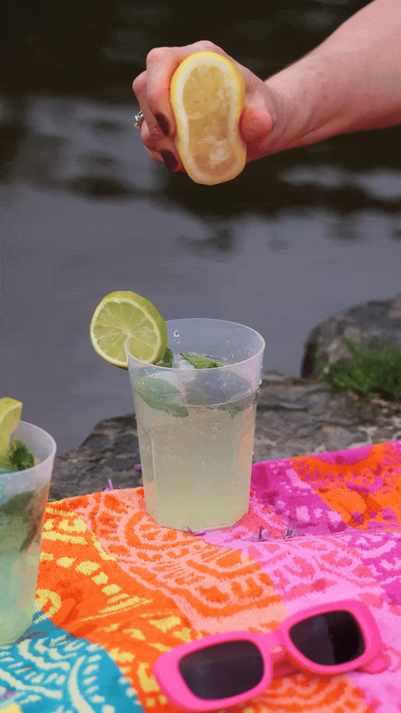 Verre à Mojito personnalisé translucide