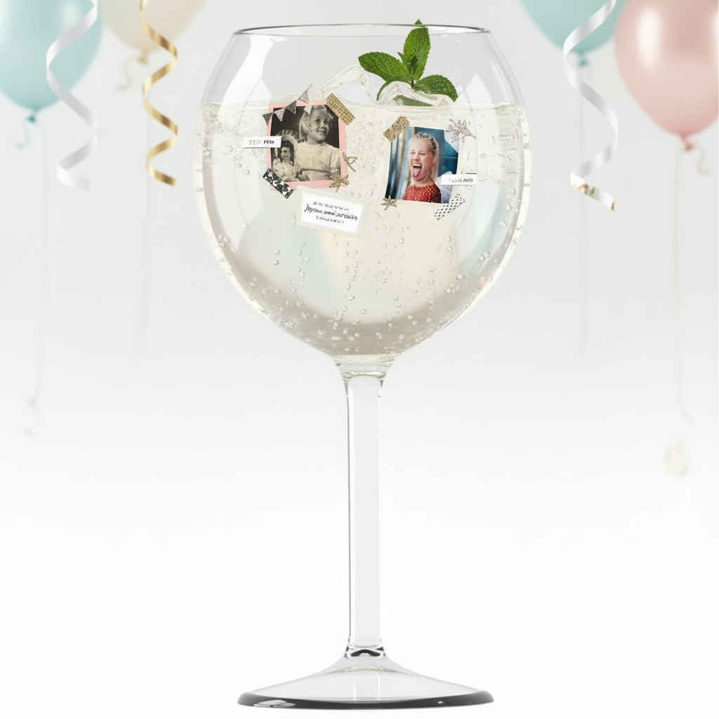 verre piscine anniversaire 2 photos