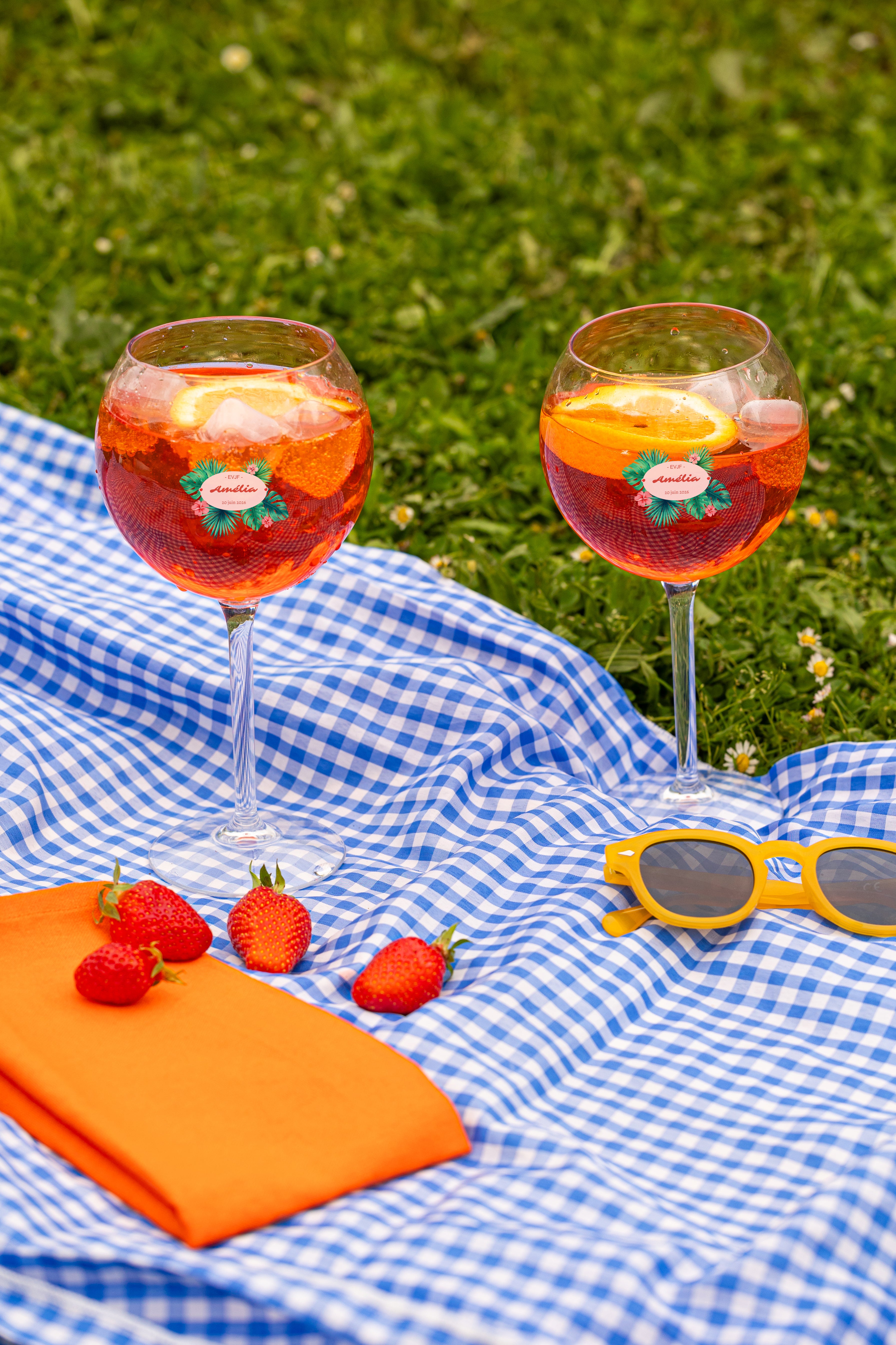 Verre piscine personnalisé