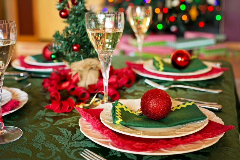 Décorer sa table de Noël