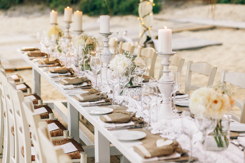 décoration de table de mariage