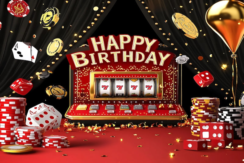idée de déco pour un anniversaire casino