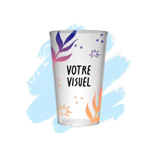 gobelet réutilisable 25 cl