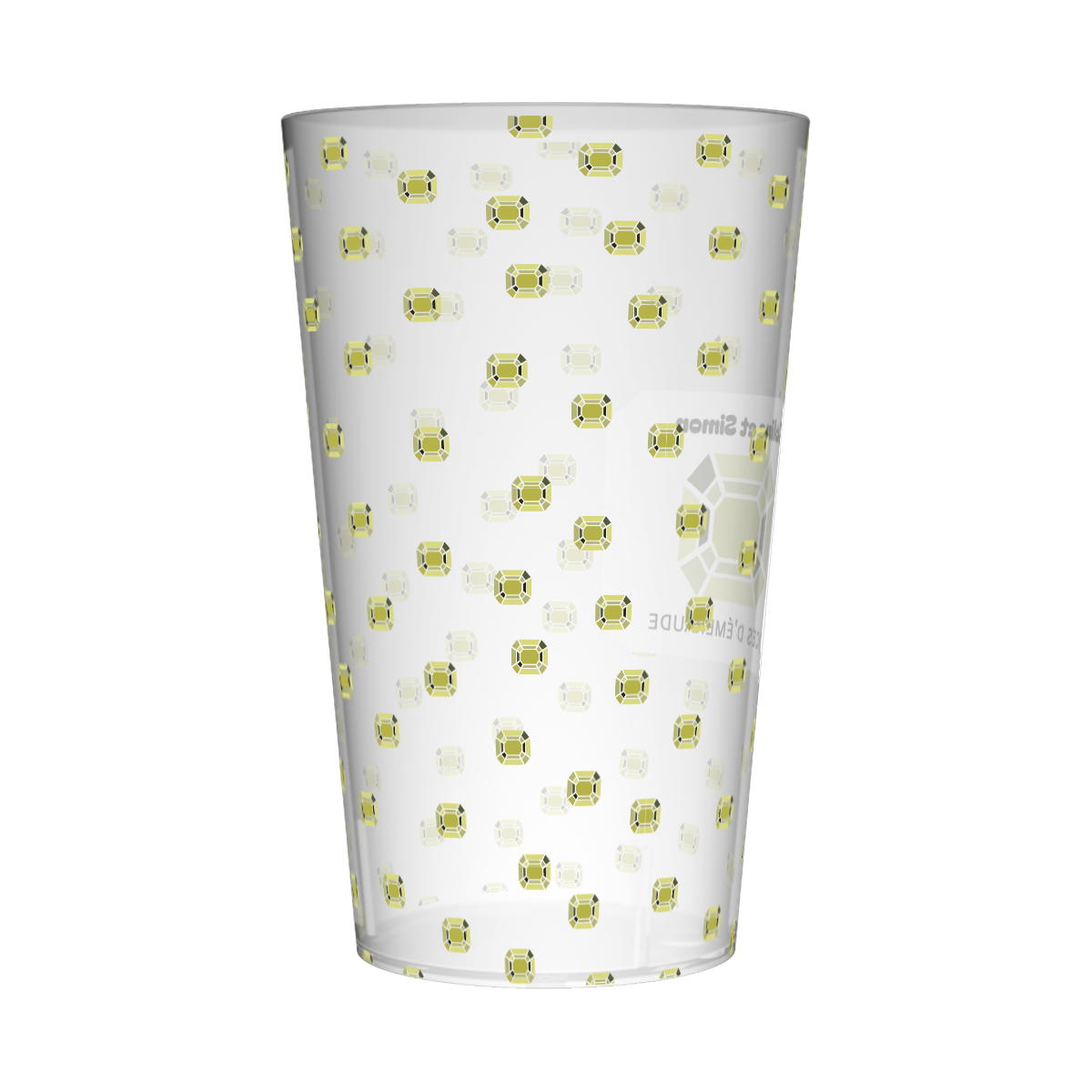 Gobelet personnalisé Noces d'émeraude 2