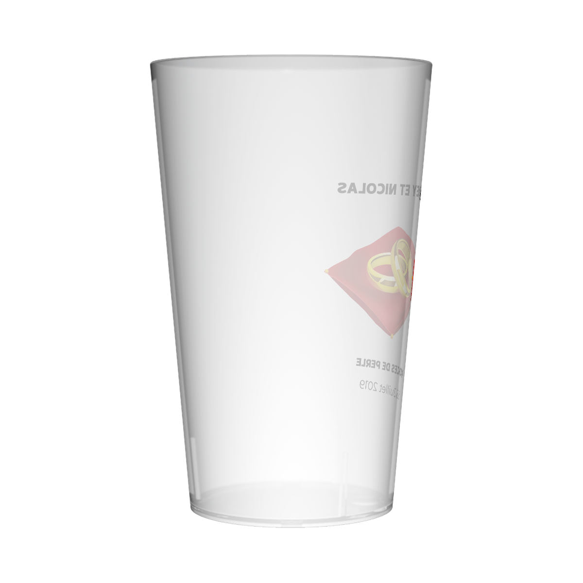 Gobelet personnalisé Noces de perle 2