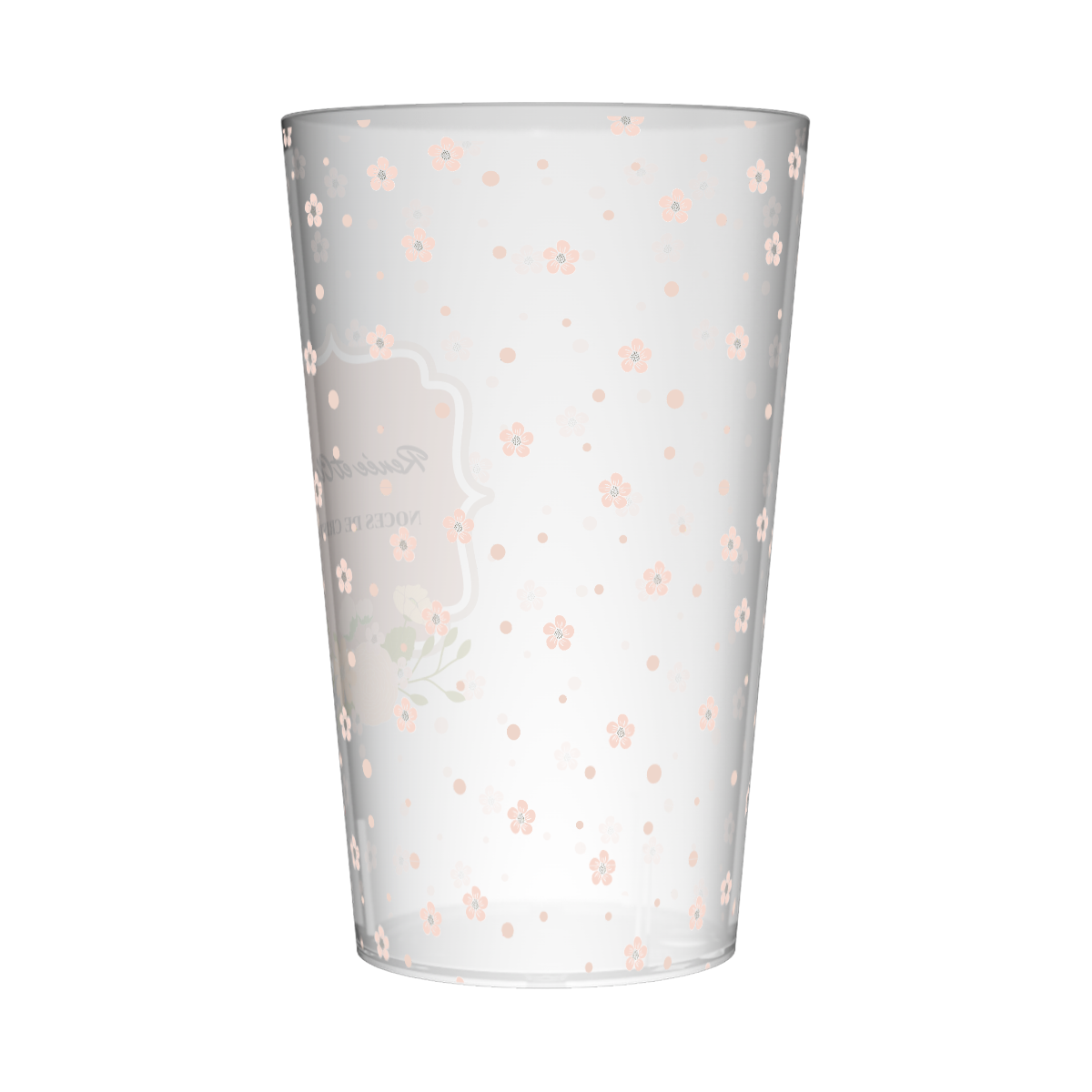 Gobelet personnalisé Noces 15 ans 3