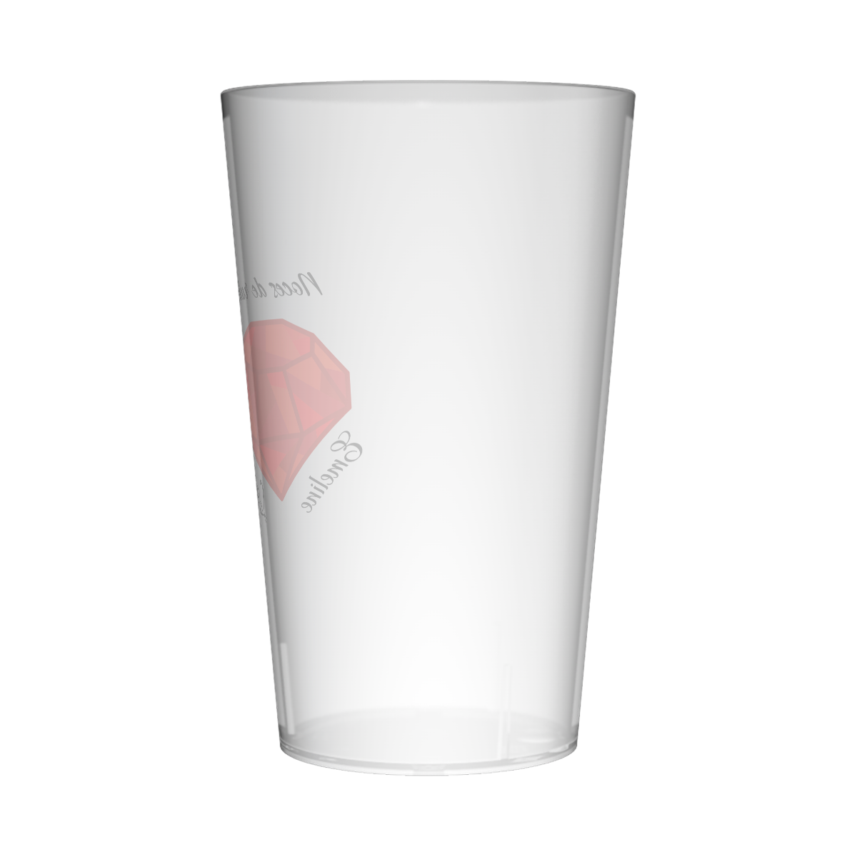 Gobelet personnalisé Noces rubis 3