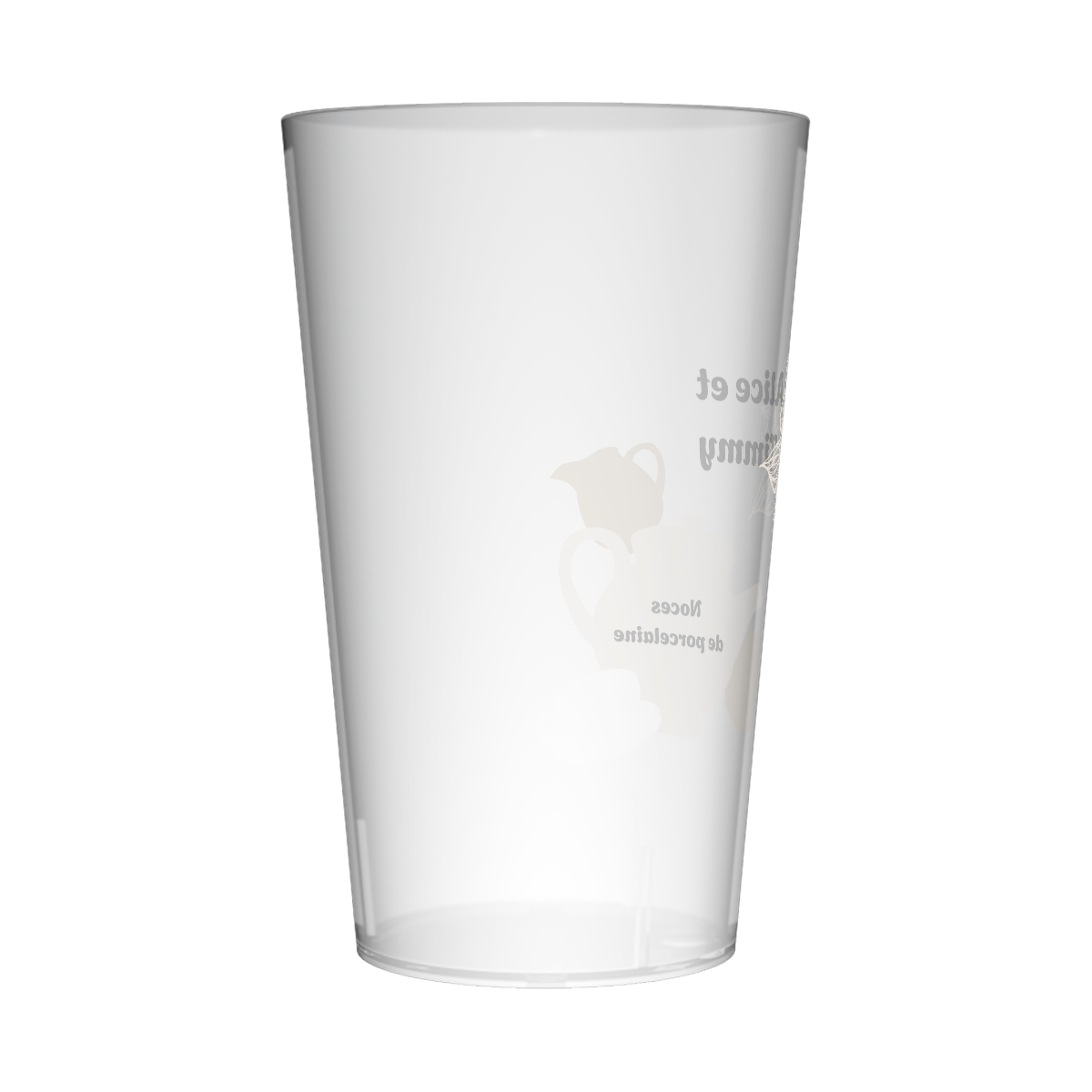 Gobelet personnalisé Noces de porcelaine 3