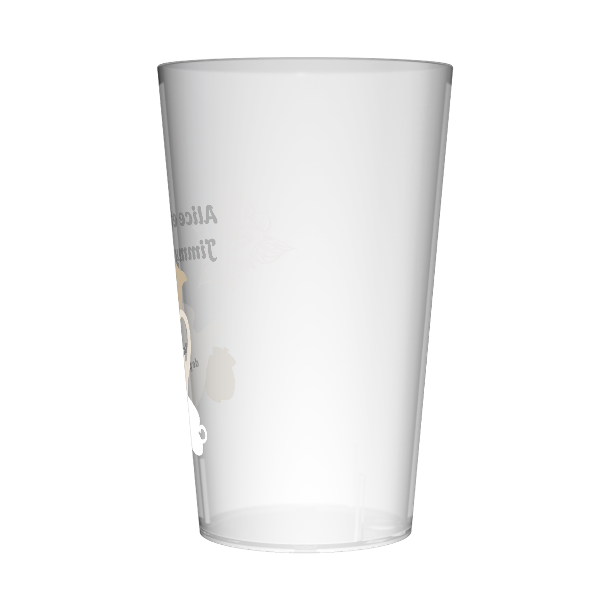 Gobelet personnalisé Noces de porcelaine 2