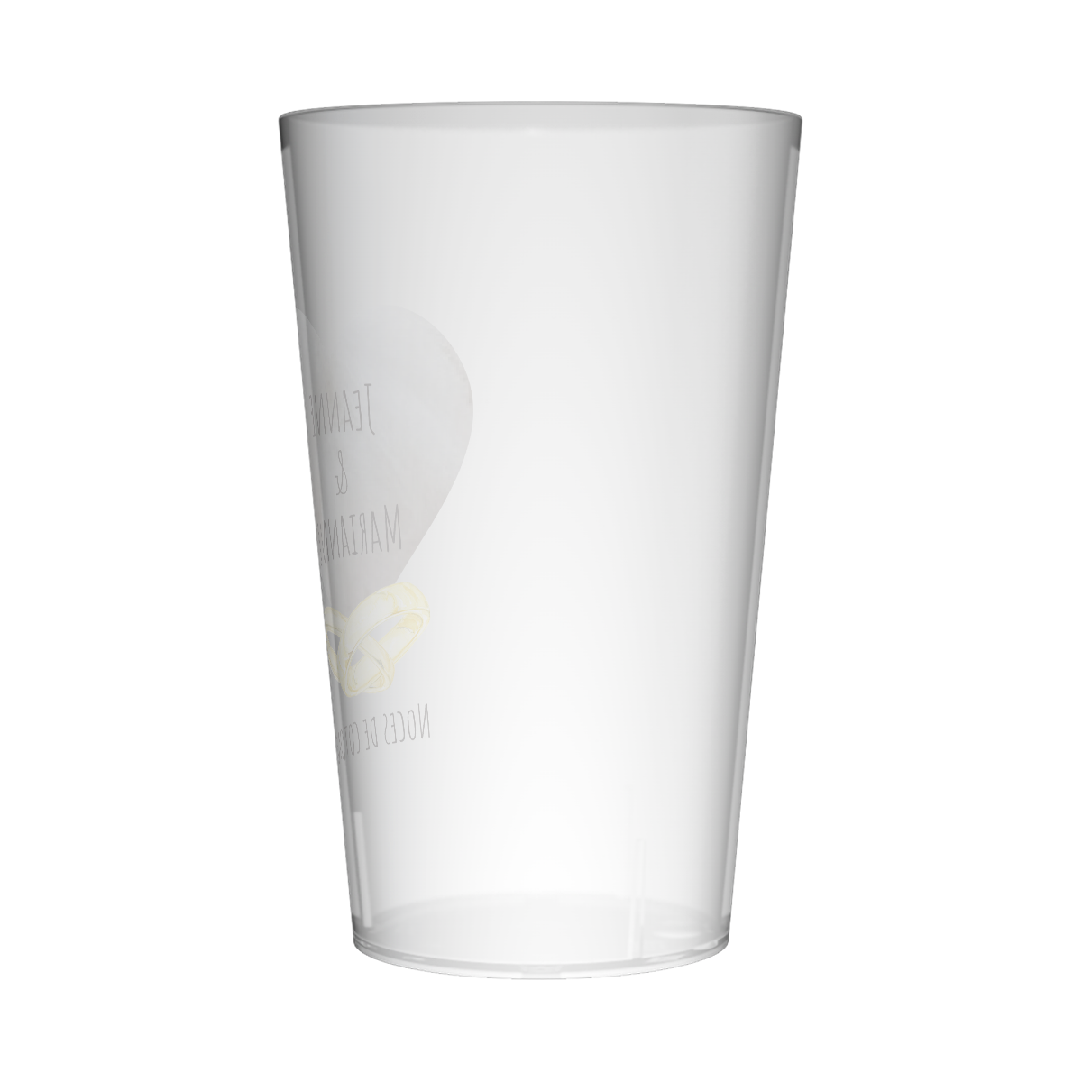 Gobelet personnalisé Noces de coton 3