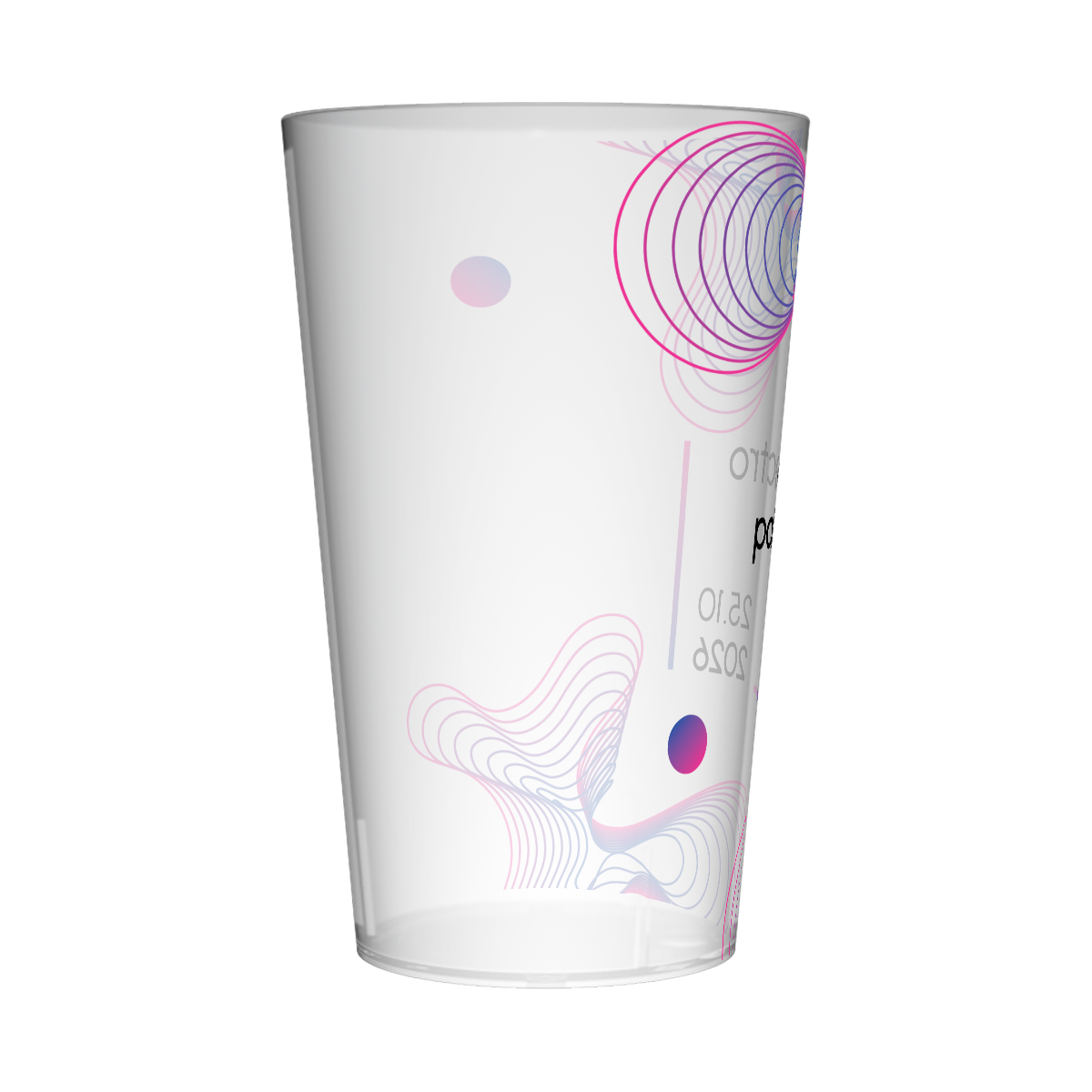 Gobelet personnalisé Soirée Ondes 3