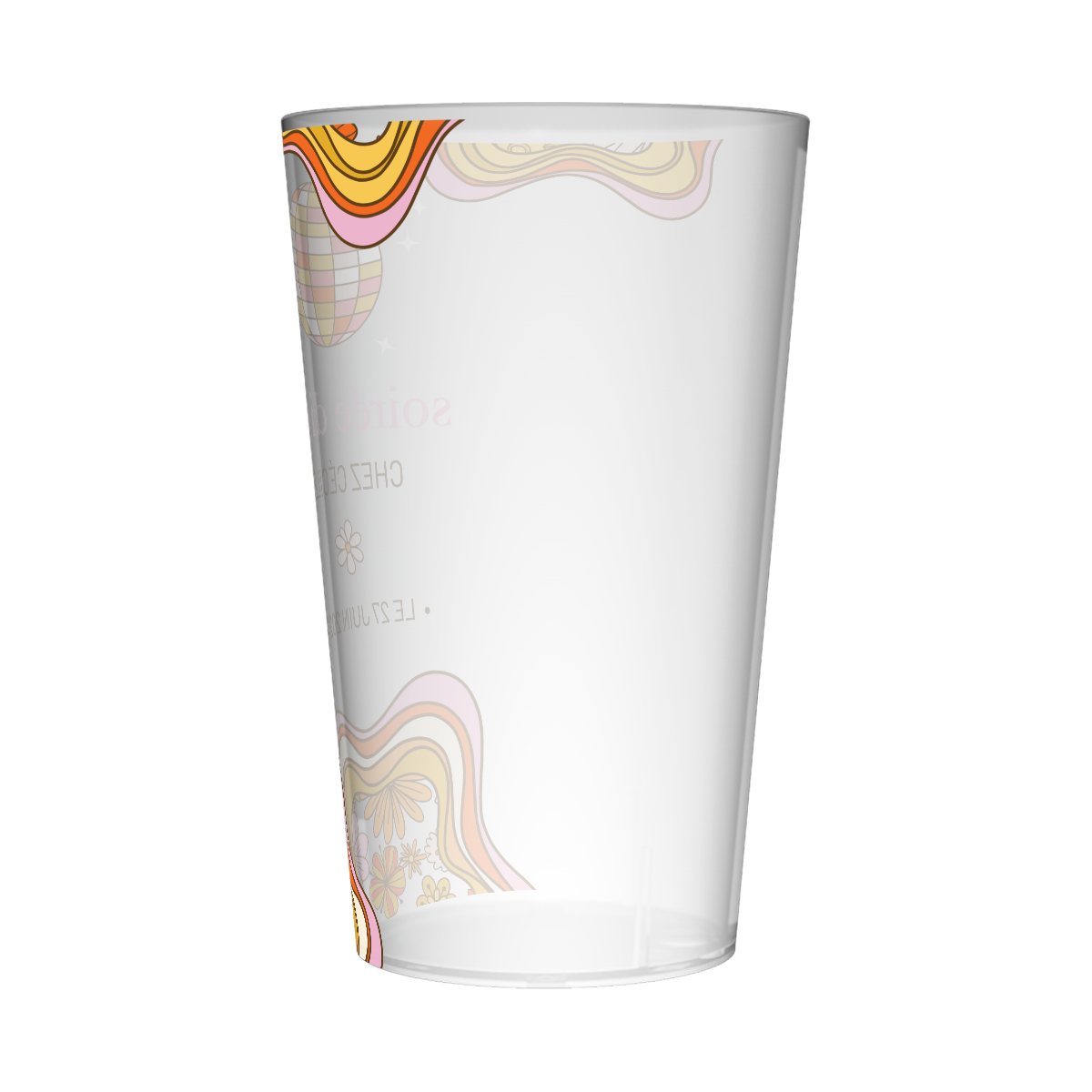 Gobelet personnalisé Soirée 80's 2