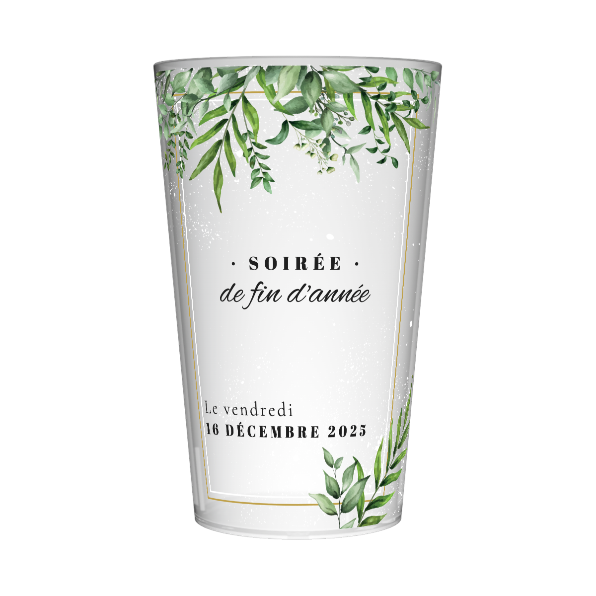 Gobelet personnalisé Soirée Chic