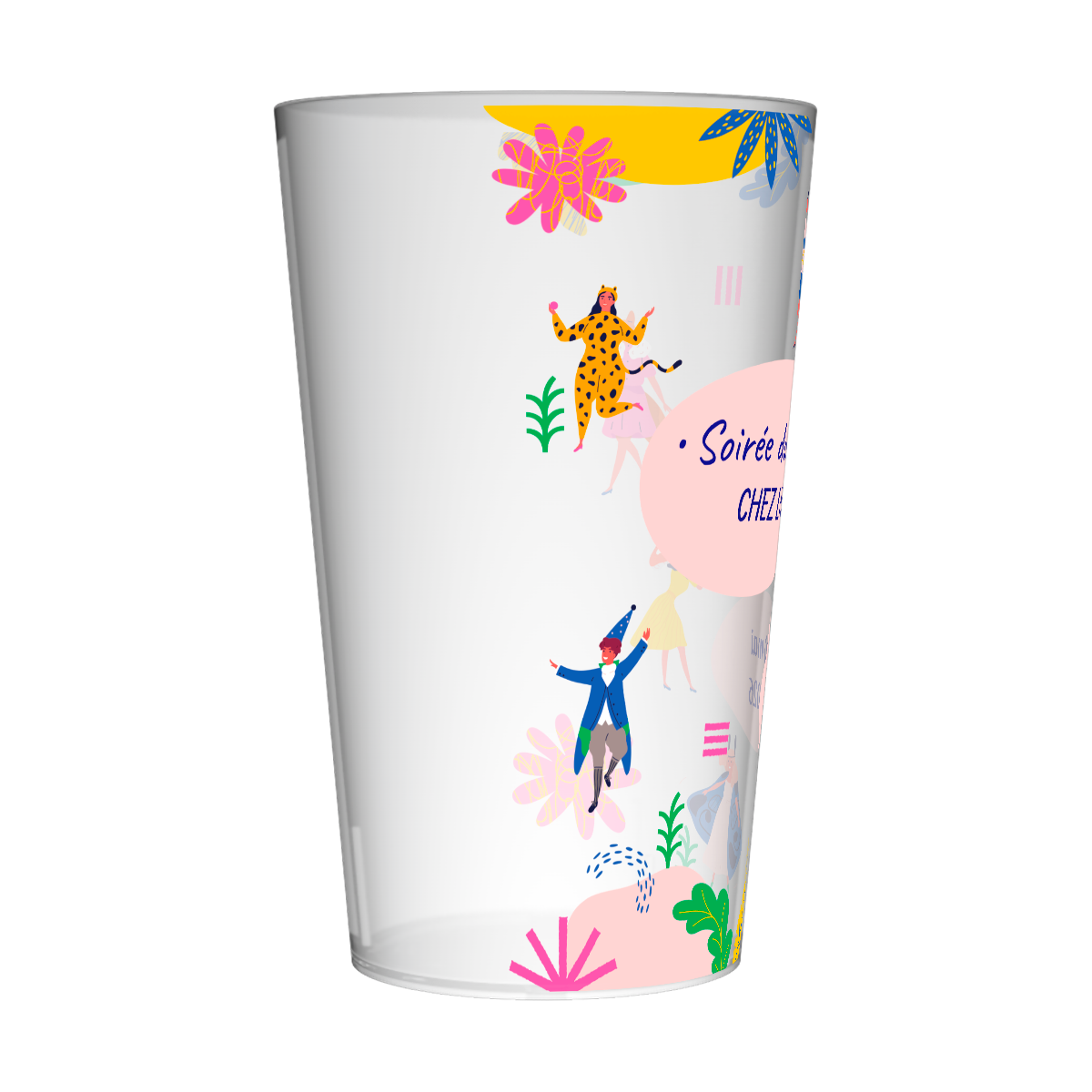 Gobelet personnalisé Soirée Costume 3