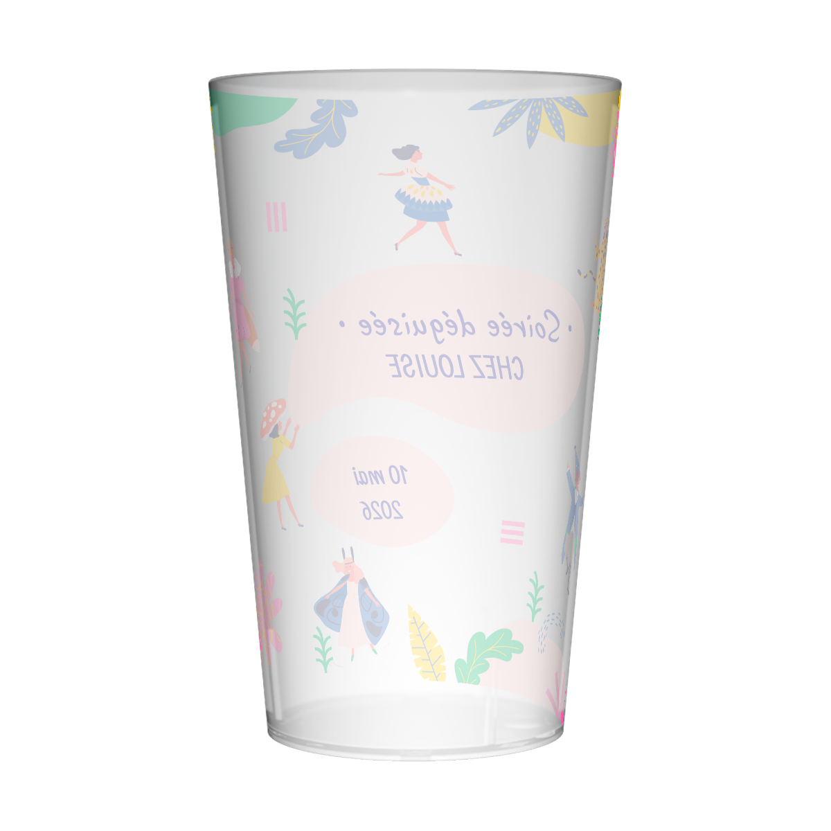 Gobelet personnalisé Soirée Costume 4