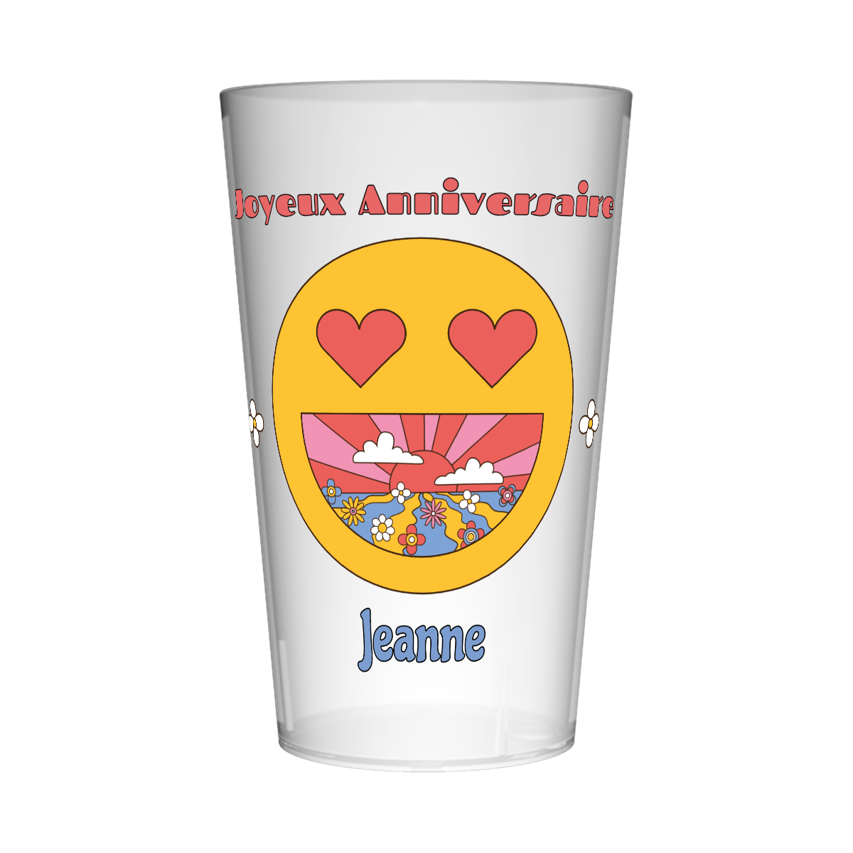 Gobelet personnalisé Soirée Anniversaire