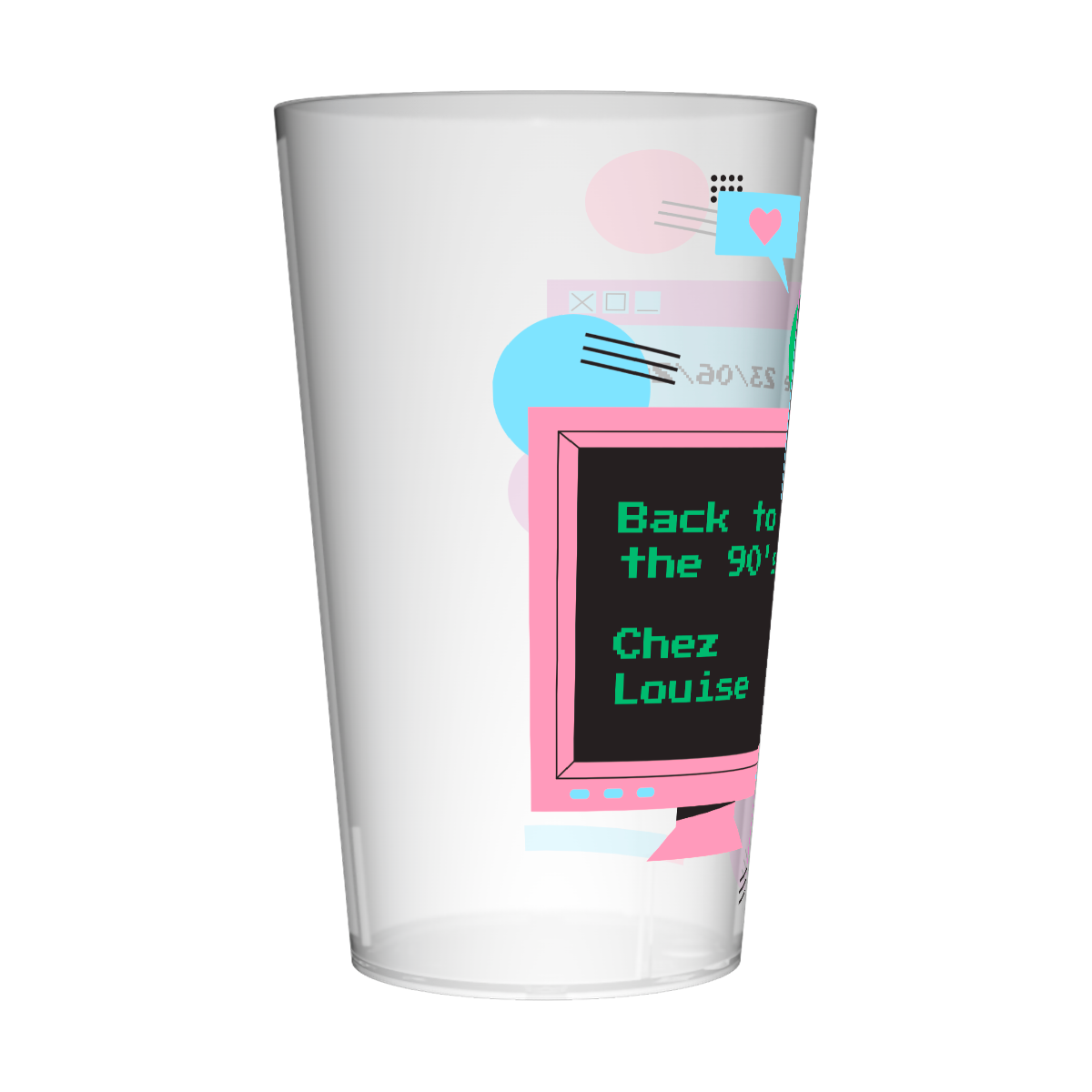Gobelet personnalisé Soirée Années 90 3