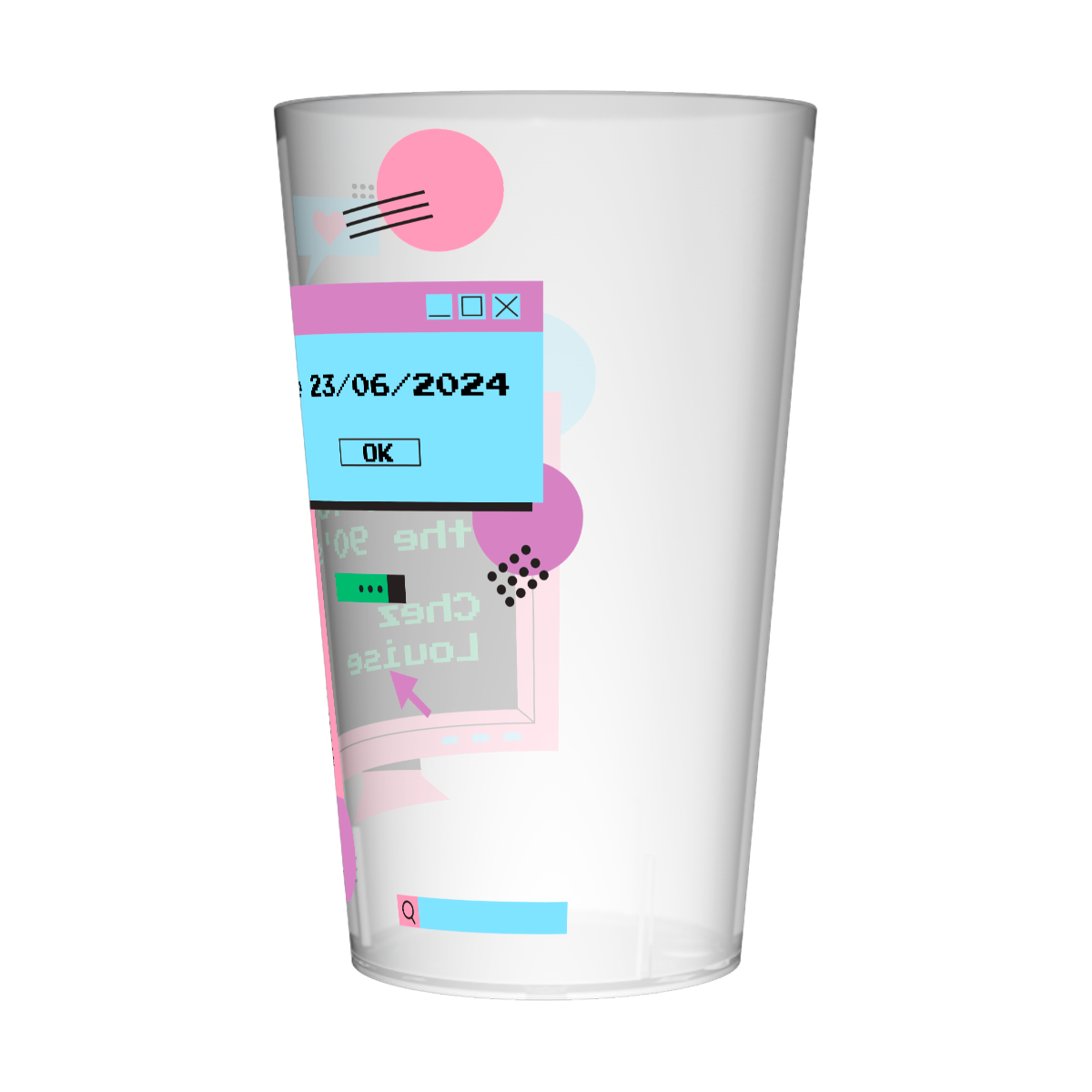 Gobelet personnalisé Soirée Années 90 2