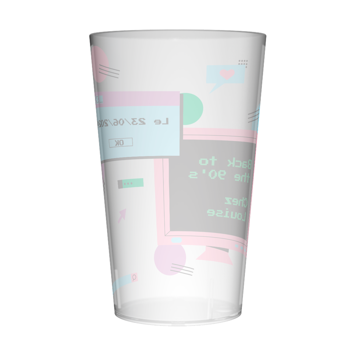 Gobelet personnalisé Soirée Années 90 4