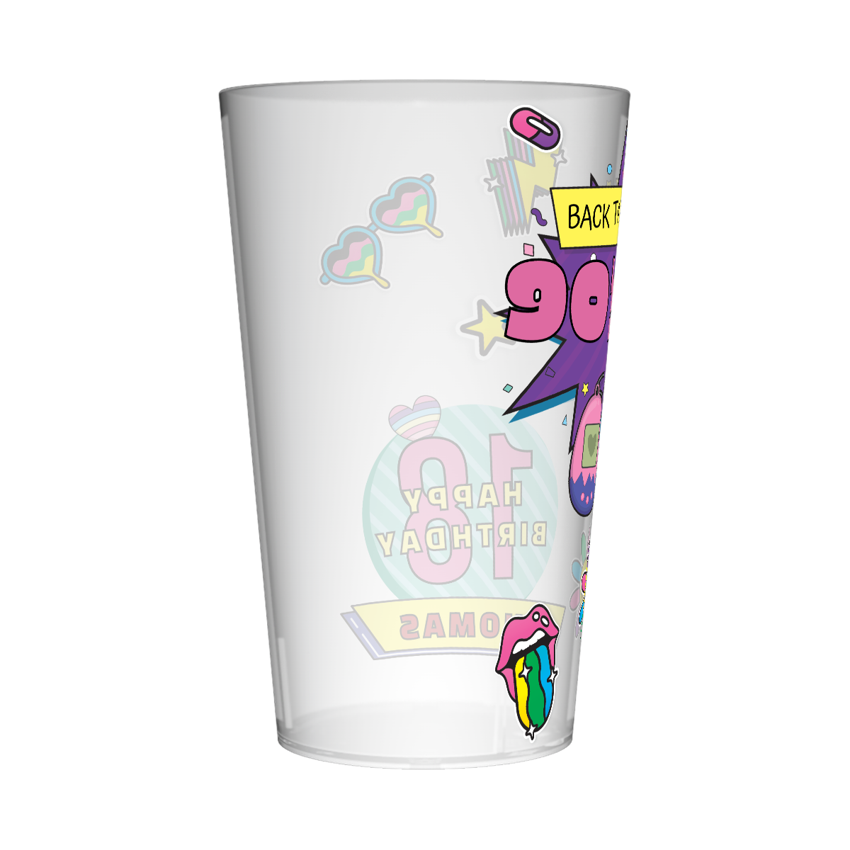 Gobelet personnalisé Soirée Back to the 90's 3