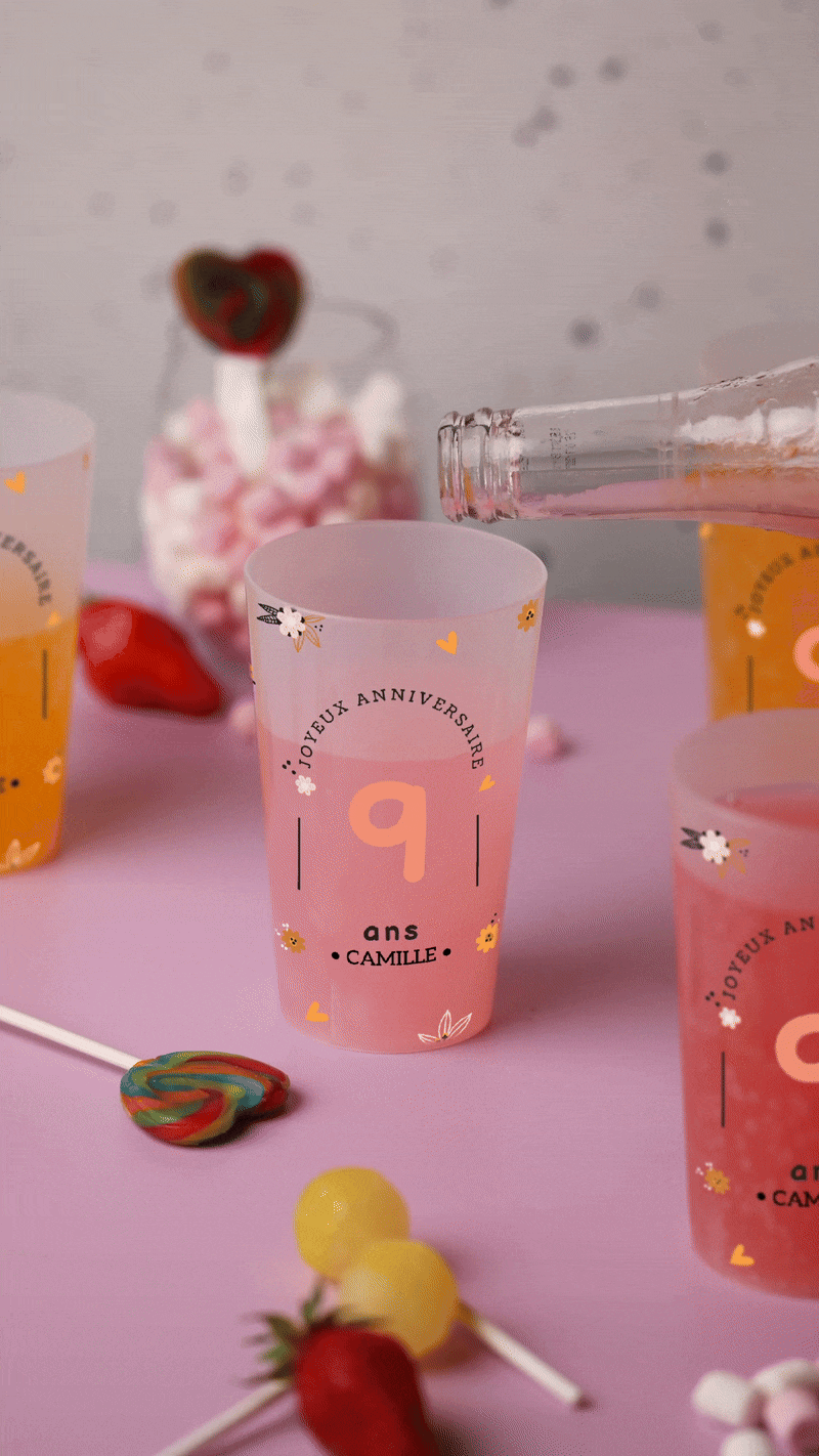 Gobelet personnalisé 25 cl ambiance