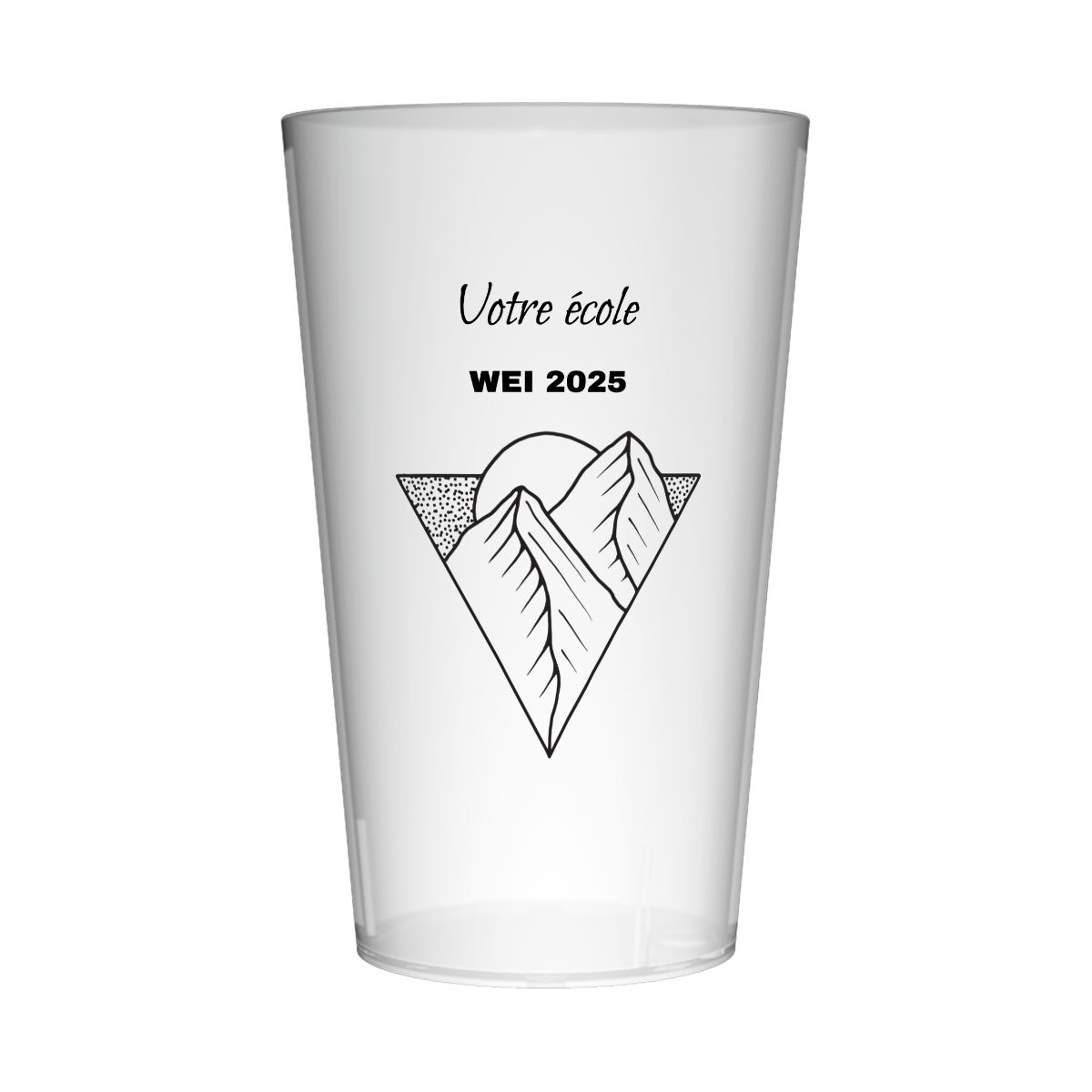 Gobelet personnalisé Week-end Intégration Camp