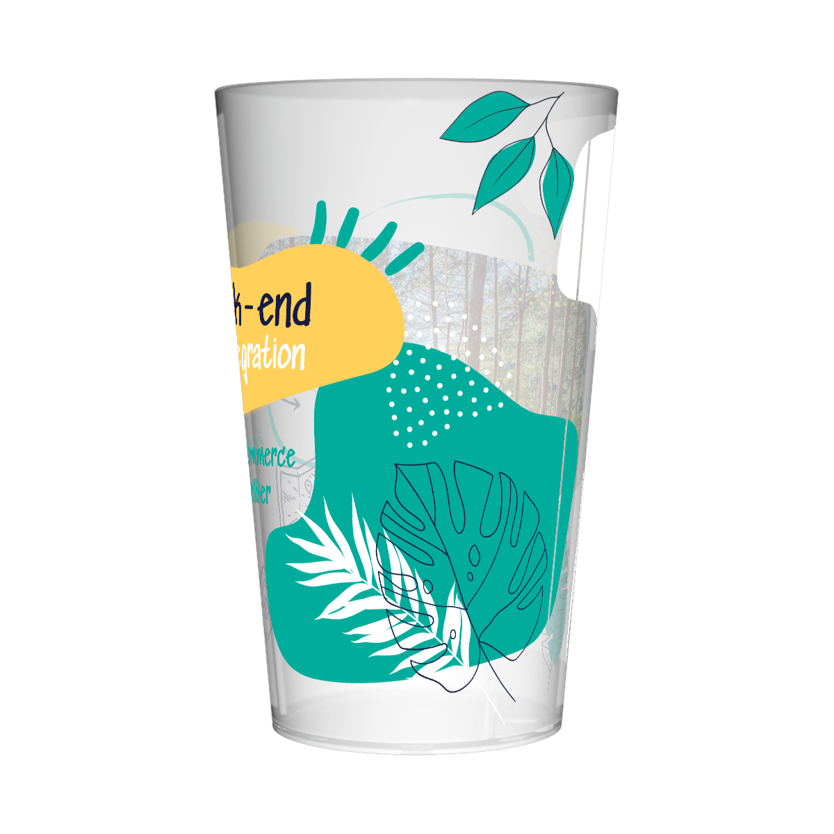 Gobelet personnalisé Week-end Intégration Photo & Aventure 3