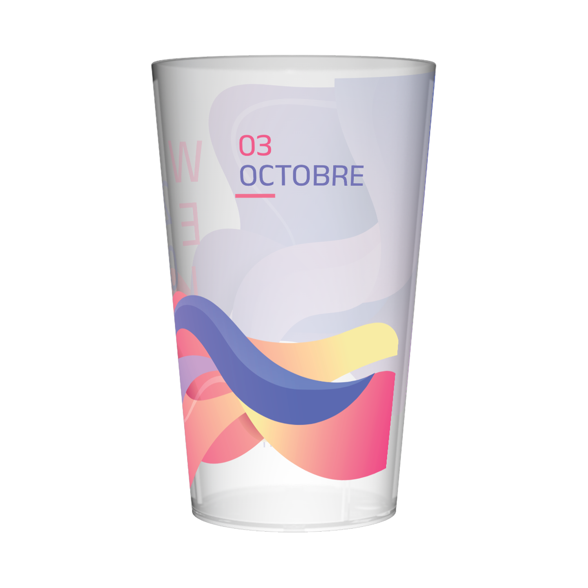 Gobelet personnalisé Week-end Intégration Tobogan 3