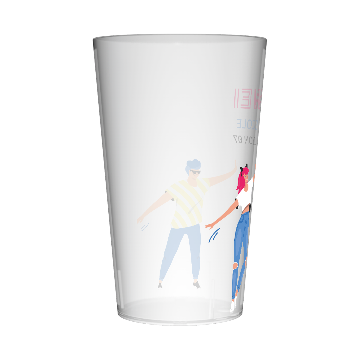 Gobelet personnalisé Week-end Intégration Danseurs 2