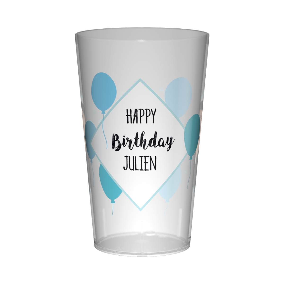 Des gobelets d'anniversaire en carton pour une fête colorée Des gobelets d'anniversaire en carton pour une fête colorée