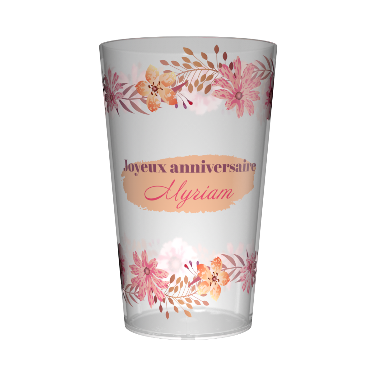 Gobelet personnalisé anniversaire Super Papy