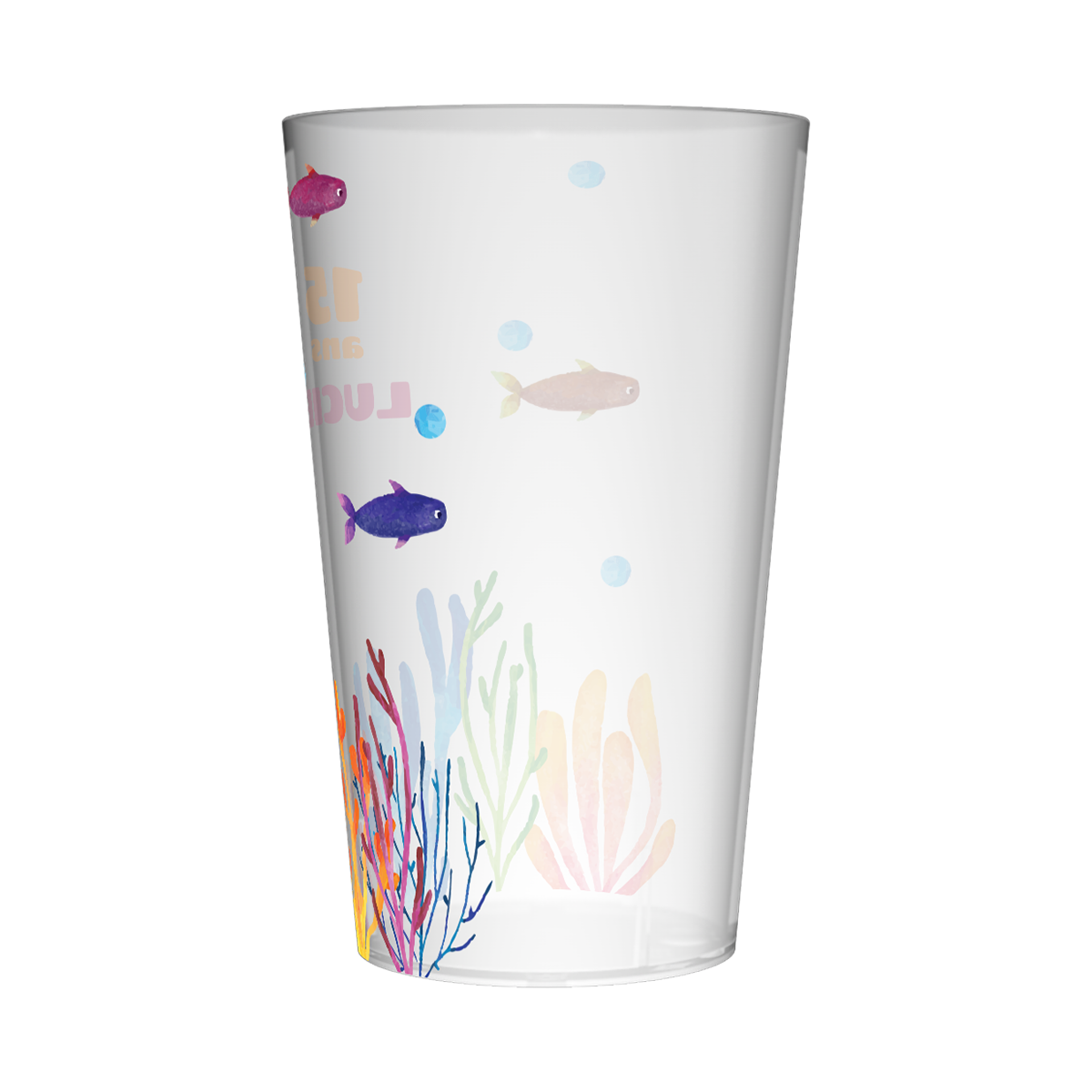 Gobelet personnalisé Anniversaire Aquarium 3