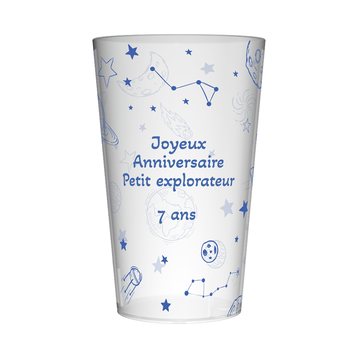Gobelet personnalisé Anniversaire Ciel