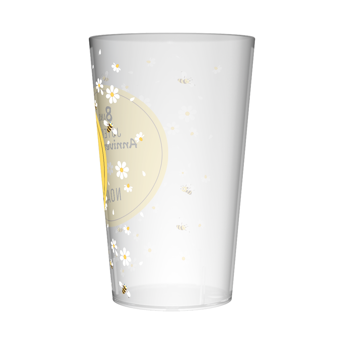 Gobelet personnalisé Anniversaire Paquerette 3
