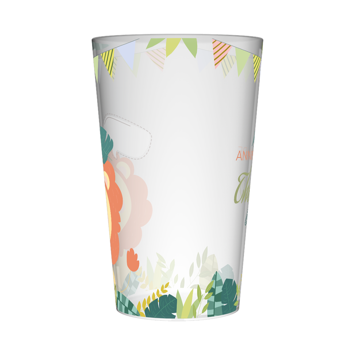 Gobelet personnalisé Anniversaire Lion 3