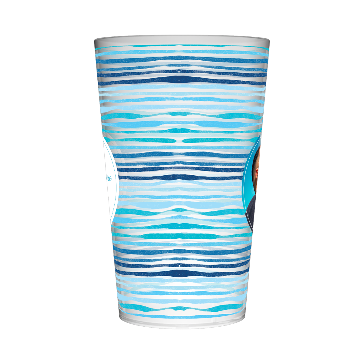 Gobelet personnalisé Anniversaire Bleu 3