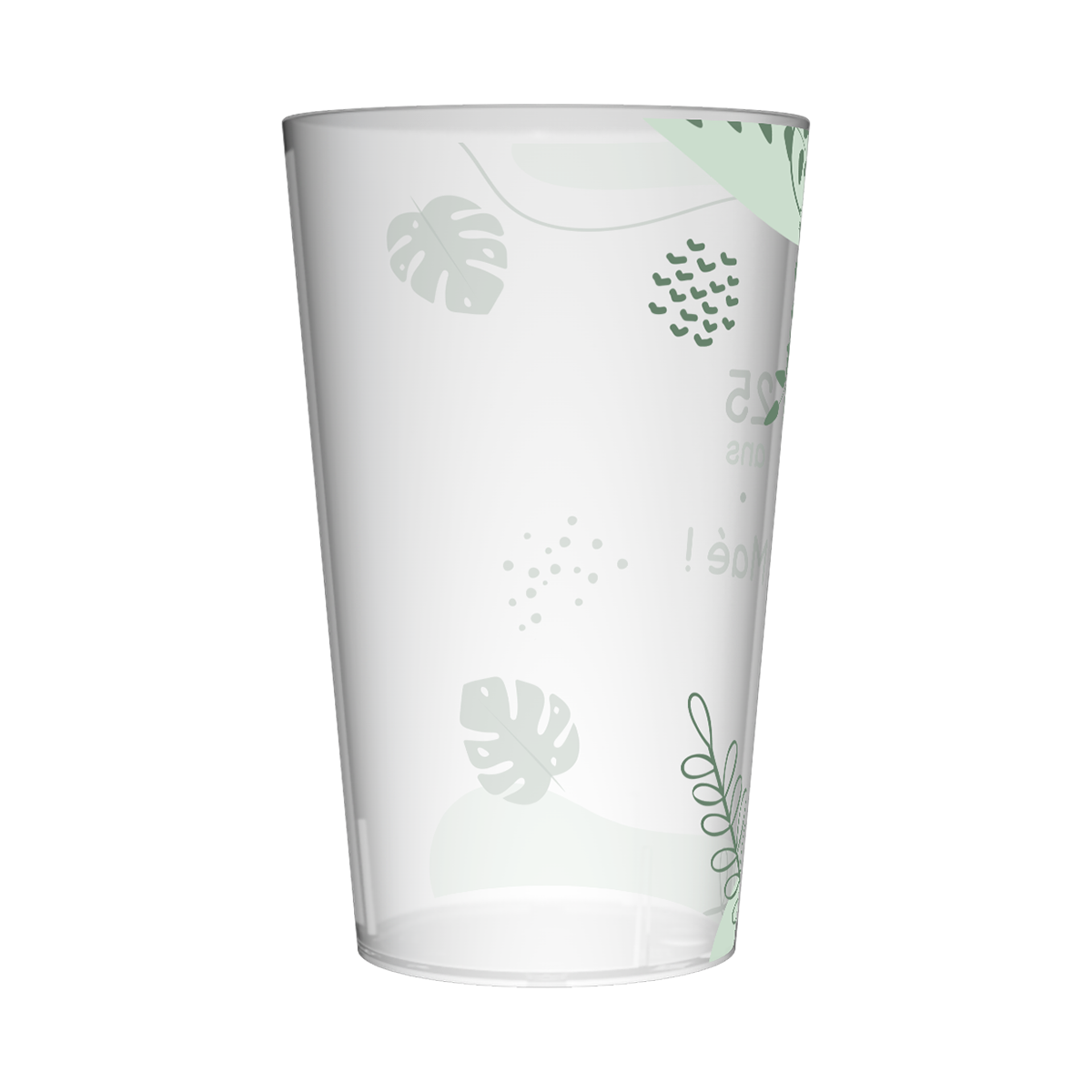 Gobelet personnalisé Anniversaire Vert 2