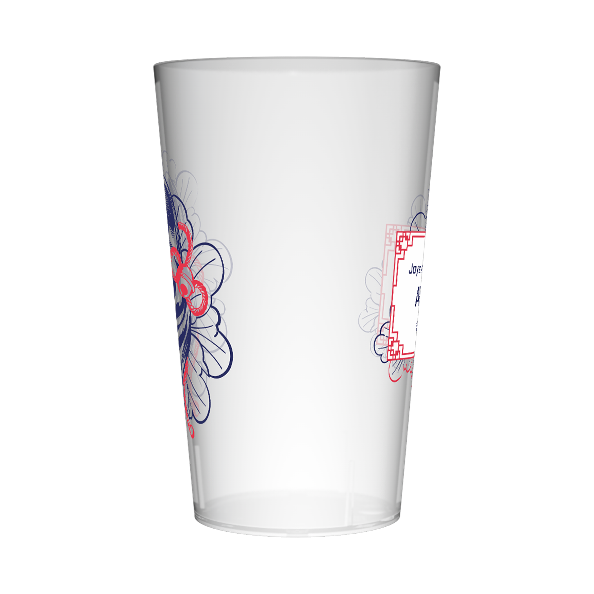 Gobelet personnalisé Anniversaire Inspiration d'Asie 3