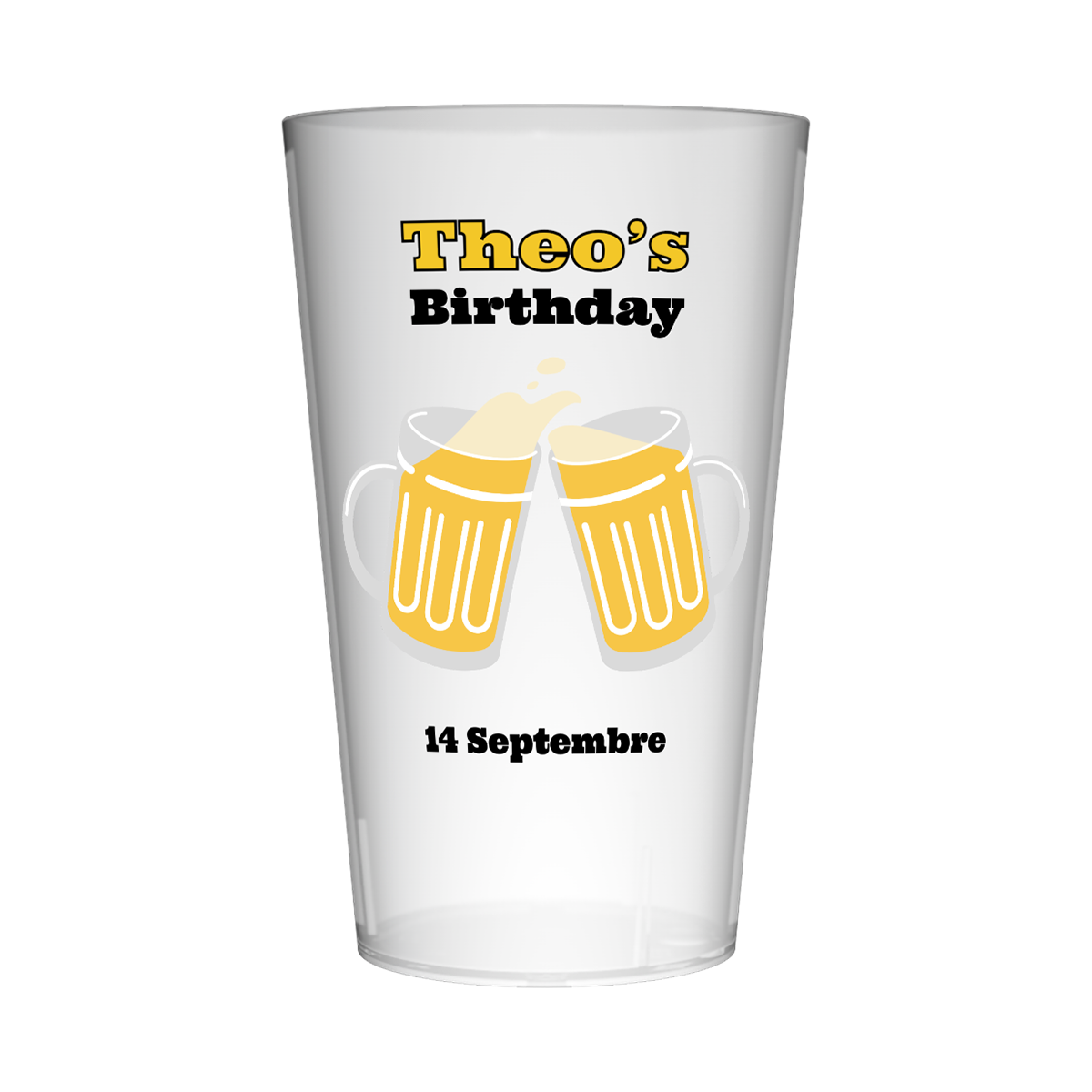 Gobelet personnalisé Anniversaire Adulte