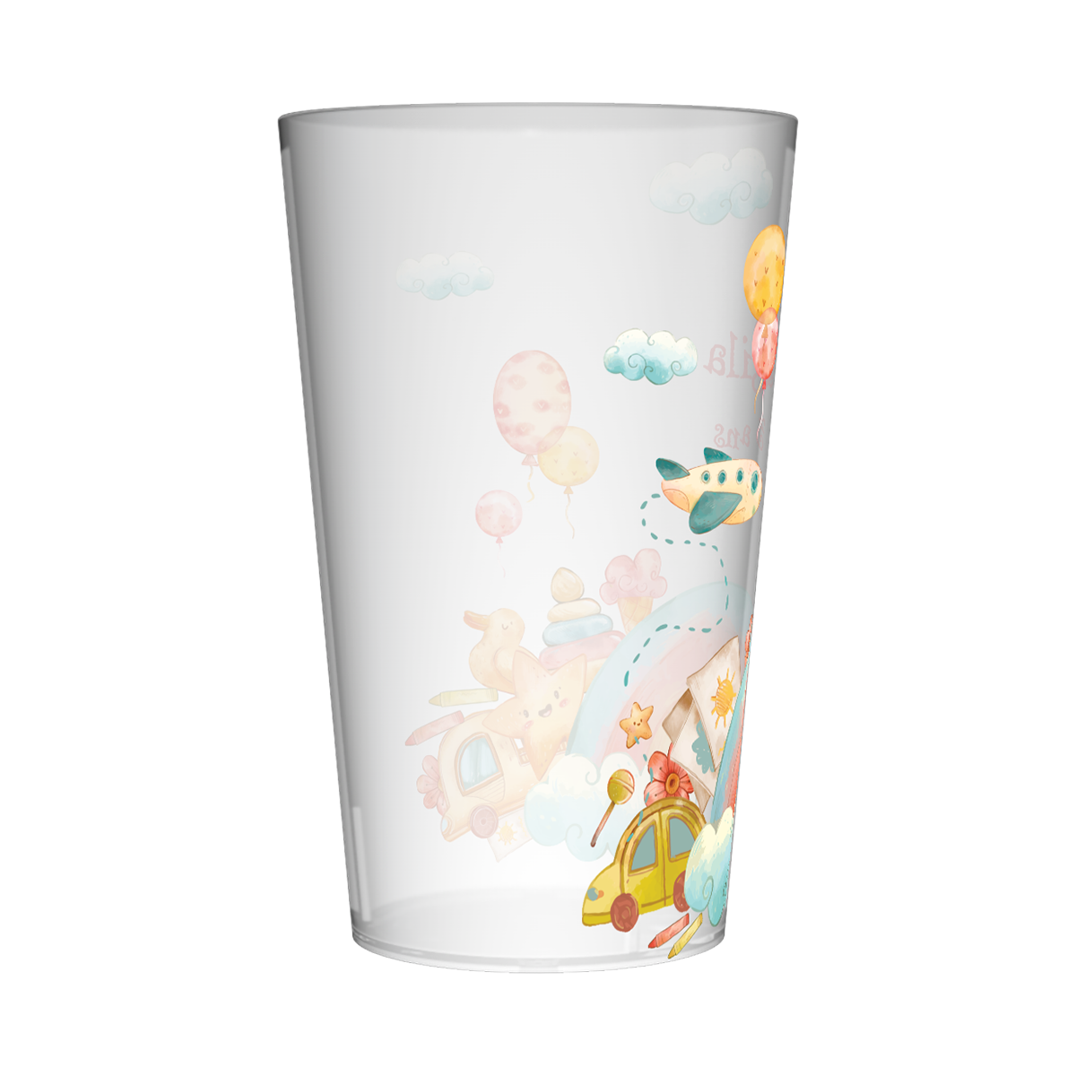 Gobelet personnalisé Anniversaire Arc en Ciel & Nuage 2