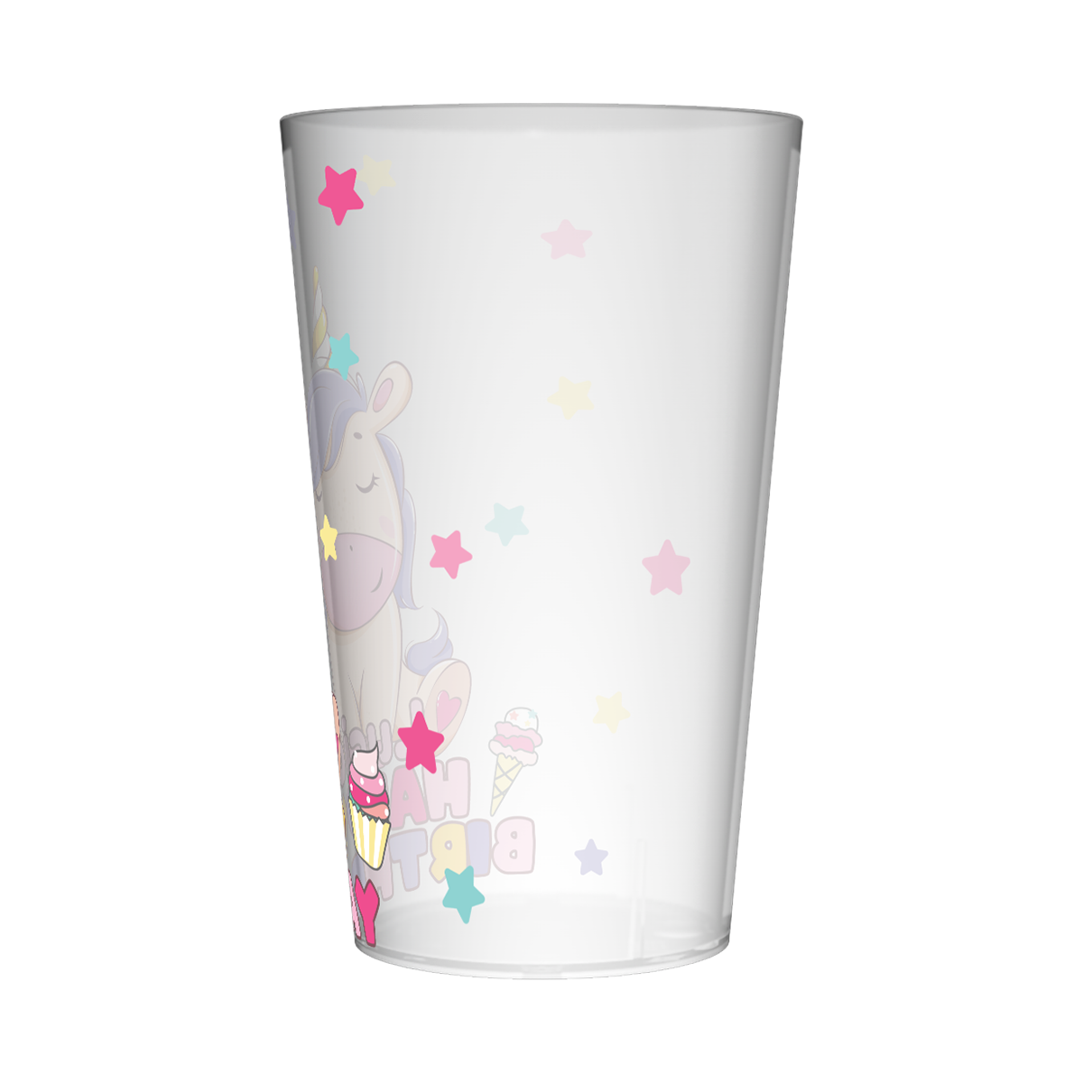 Gobelet personnalisé Anniversaire Licorne Friandises 3