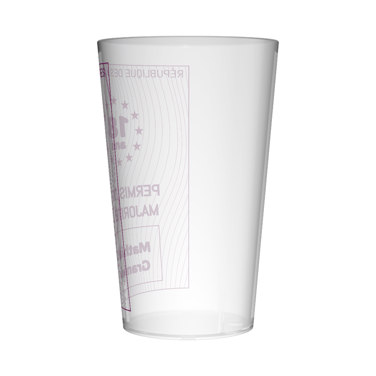 Gobelet personnalisé Anniversaire Photo Majorité 3