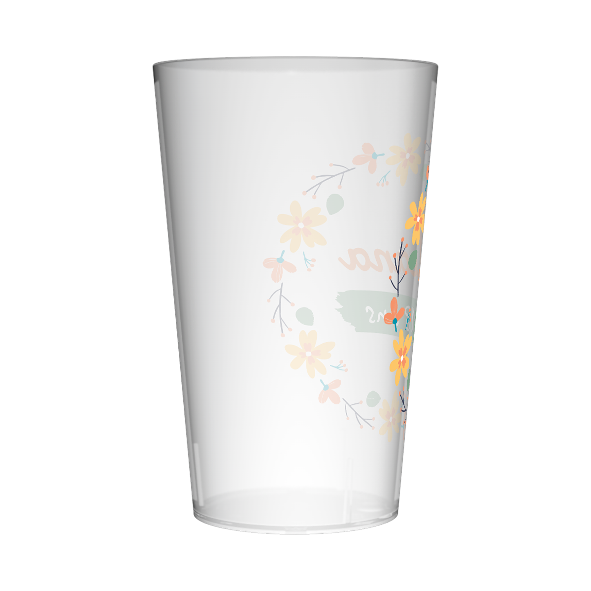Gobelet personnalisé Anniversaire Floral 2
