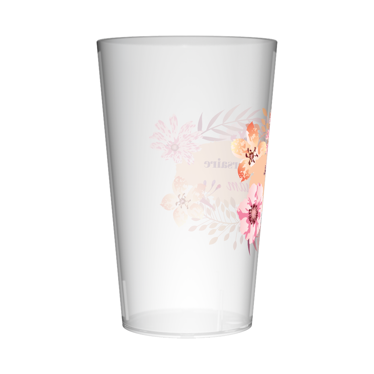 Gobelet personnalisé Anniversaire Fleuri 2
