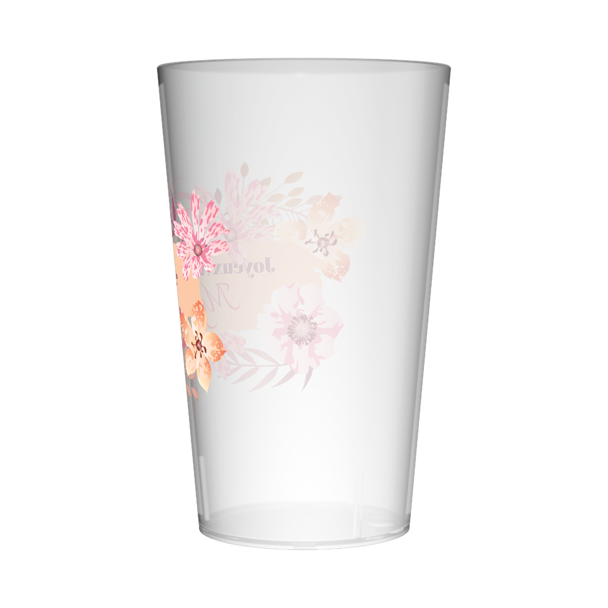 Gobelet personnalisé Anniversaire Fleuri 3