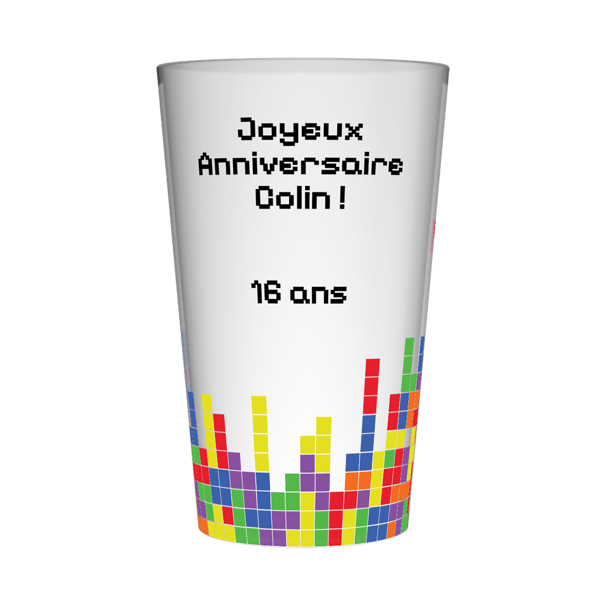 Gobelet personnalisé Anniversaire Jeu Puzzle