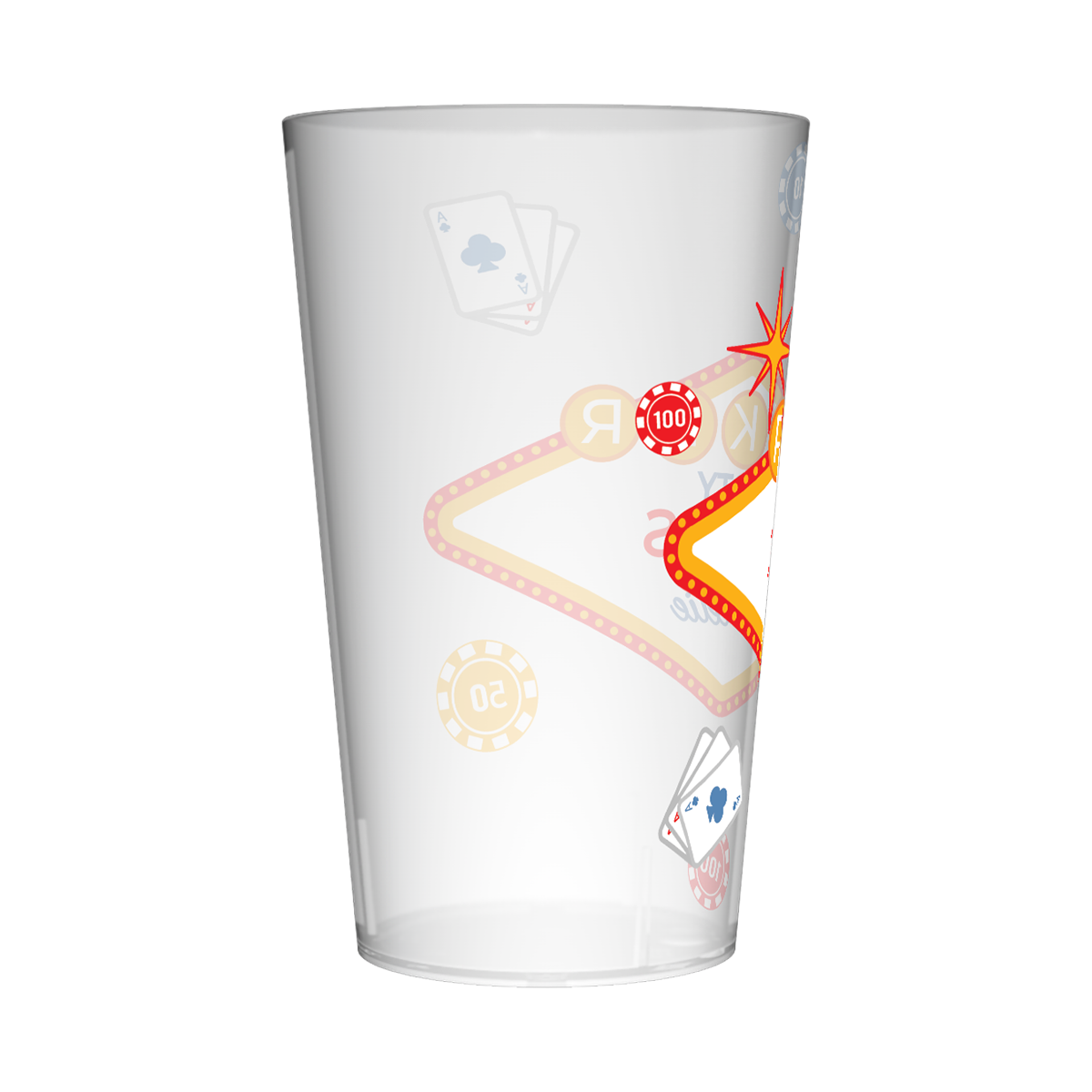 Gobelet personnalisé Poker Vegas 2