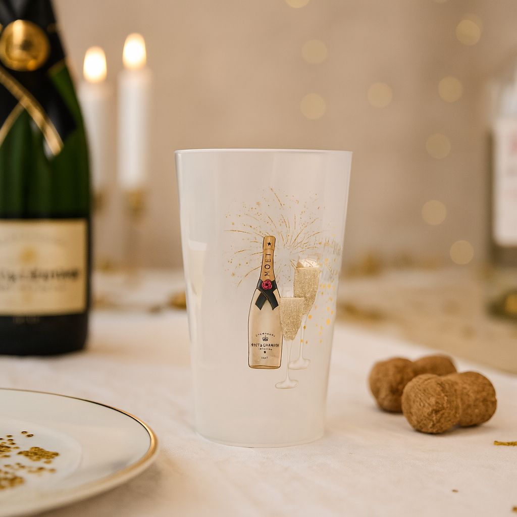 Gobelet personnalisé Anniversaire Cheers ambiance